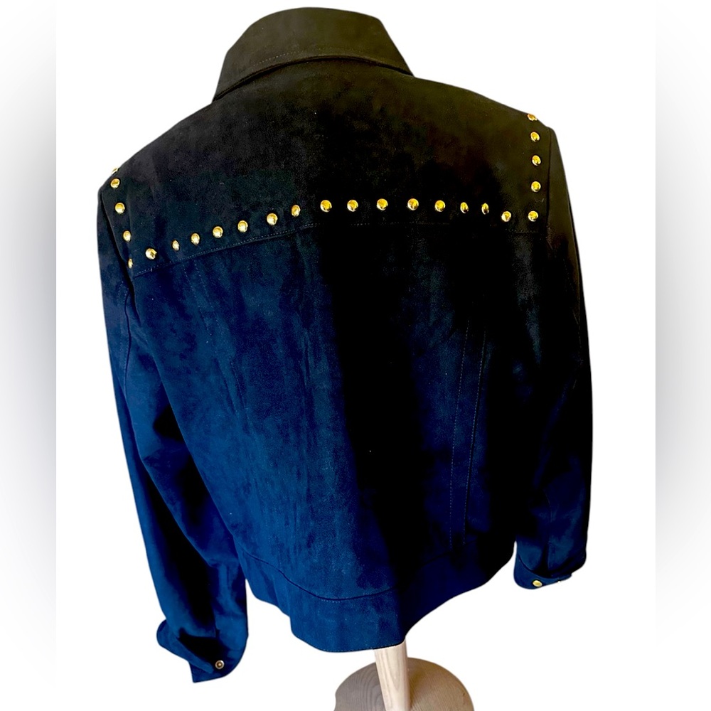 Polyester Studded Jacket - image 3
